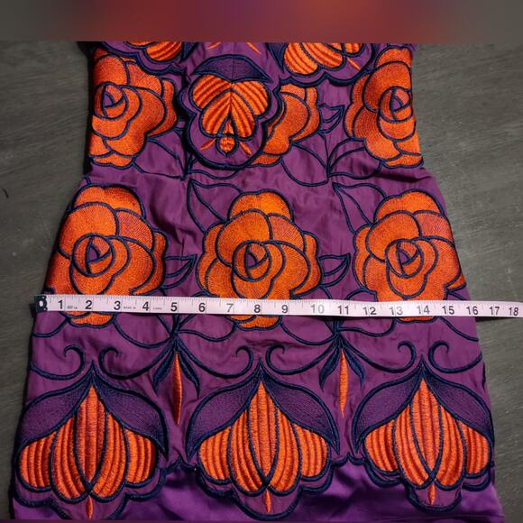 Alice McCall Ms Rose Embroidered Floral Mini Dress Size 0 with alterations - Picture 11 of 14